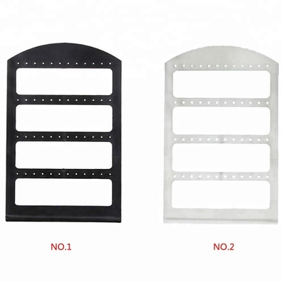 Plastikacrylschmuck-Ohrring-Präsentationsständer-Hochglanz-Acrylschmuck-Stand
