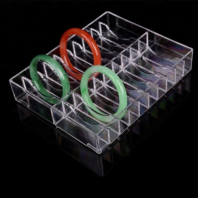 Acrylarmband-Gestell-Acrylhalsketten-Stand des Countertop-PMMA für Supermall