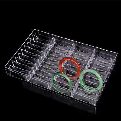 Acrylarmband-Gestell-Acrylhalsketten-Stand des Countertop-PMMA für Supermall