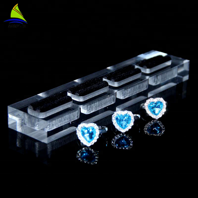 Acryl kundengebundener Ring-Darstellungs-Finger-Ring-Ausstellungsstand