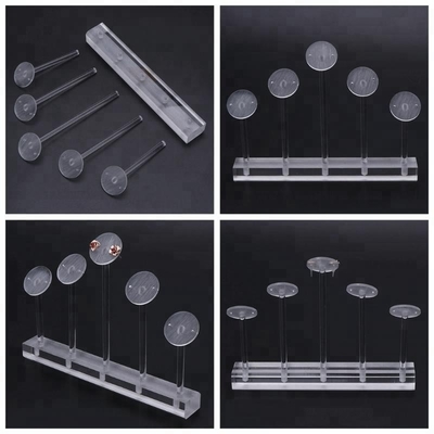 Kundenspezifische Acrylschmuck-Einkommen-anti- Spitzenschmuck-Ohrring-Anzeigen