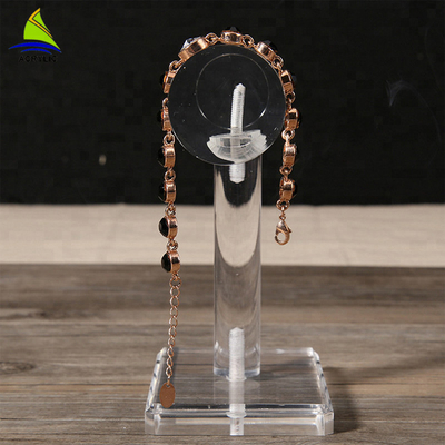 T-Stangen-Acrylschmuck-Organisator-haarscharfe Acrylschmuck-Armband-Ausstellungsstände