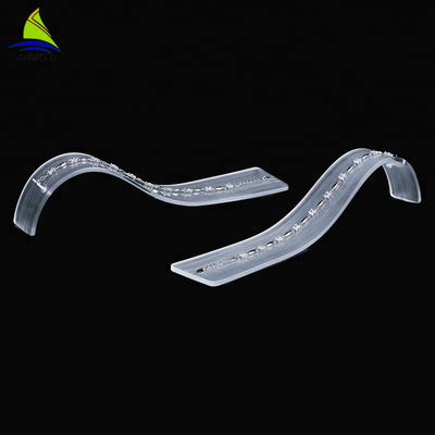 Kommerzielle anti- Spitzenacrylstärke der boutiquen-Schmuck-Armband-Anzeigen-5mm