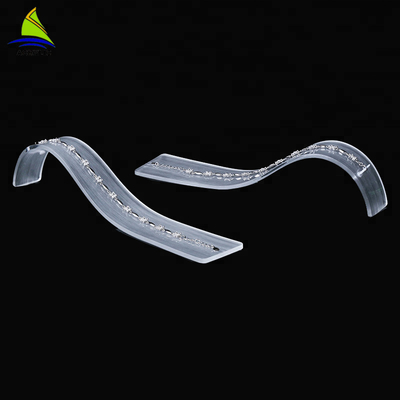 Kommerzielle anti- Spitzenacrylstärke der boutiquen-Schmuck-Armband-Anzeigen-5mm