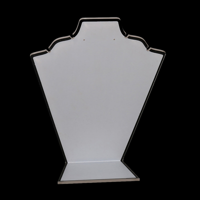 Acrylhalskettenanzeige, Halskette jewels Präsentationsständer für Ausstellungsanzeige