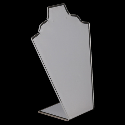Acrylhalskettenanzeige, Halskette jewels Präsentationsständer für Ausstellungsanzeige