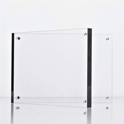 Countertop-Acrylbilderrahmen-Stand, der magnetische ISO-Bescheinigung heiratet