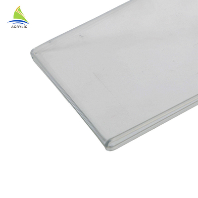 Frameless Acryl Büro-stehen das Acrylfoto-Rahmen-Quadrat oben Rahmen