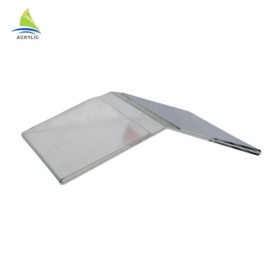Frameless Acryl Büro-stehen das Acrylfoto-Rahmen-Quadrat oben Rahmen