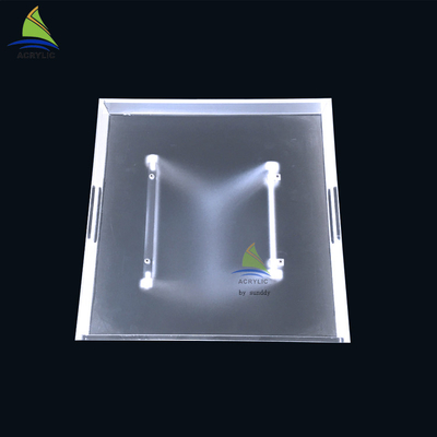 Unschädliche kundenspezifische Acrylmöbel scheuern Plexiglas-Seitencouchtisch