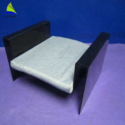 Soem-Fabrik-Versorgungs-Designer-Acrylbett/Schlafcouch für den Schoßhund handgemacht