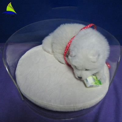 Soem-Fabrik-Versorgungs-Designer-Acrylbett/Schlafcouch für den Schoßhund handgemacht
