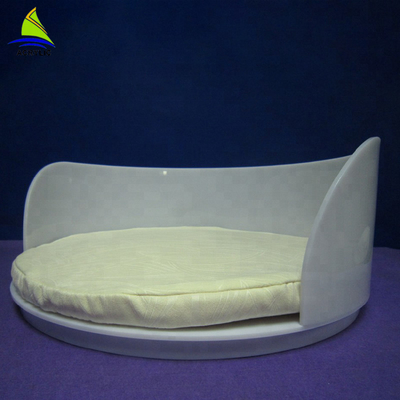 Soem-Fabrik-Versorgungs-Designer-Acrylbett/Schlafcouch für den Schoßhund handgemacht