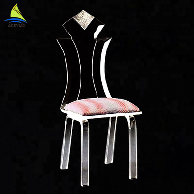 Schlafzimmer-kundenspezifische Acrylmöbel-umweltfreundlicher klarer transparenter Acrylstuhl