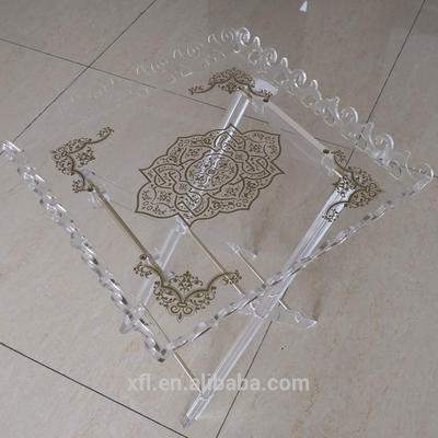 Kundenspezifische Acrylacrylumweltsmäßigmöbel-Acrylklapptisch des möbel-freien Raumes