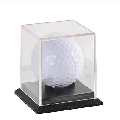 Kundengebundenes Acrylschaukarton-elegantes kleines Acrylgolfball-Einkommen