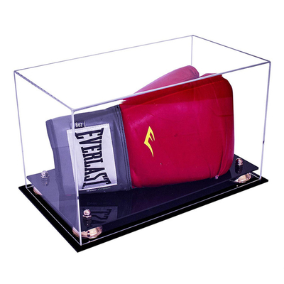 Umweltfreundlicher deluxer Acrylboxhandschuh-Schaukarton W11- X D8- x H8.5-Zoll