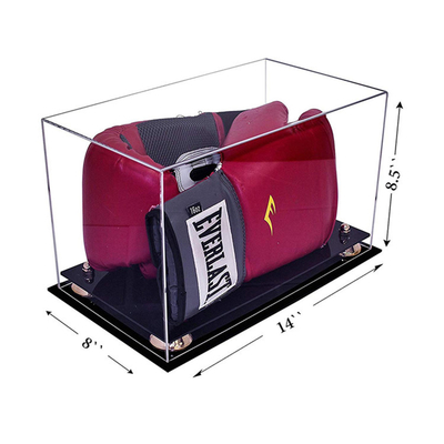 Umweltfreundlicher deluxer Acrylboxhandschuh-Schaukarton W11- X D8- x H8.5-Zoll