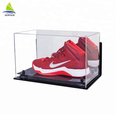 Transparentes Acrylplexiglas-Acrylschuhkarton des darstellungs-Kasten-freien Raumes mit Deckel