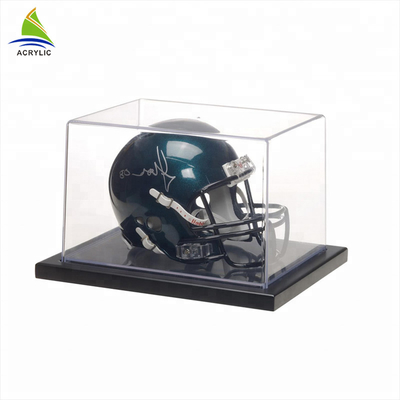 Umweltfreundlicher Acrylkasten des würfel-Einkommen-transparenter klarer einzelner Acryl-3D