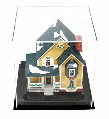 Umweltfreundlicher Acrylkasten des würfel-Einkommen-transparenter klarer einzelner Acryl-3D
