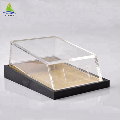 Hoher Plexiglas-Speicher-Verpackenkasten-kundenspezifischer quadratischer Acrylginseng-Kasten