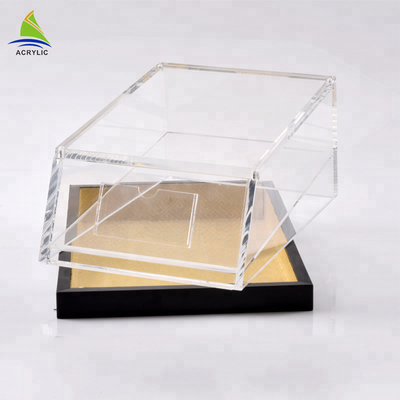 Hoher Plexiglas-Speicher-Verpackenkasten-kundenspezifischer quadratischer Acrylginseng-Kasten
