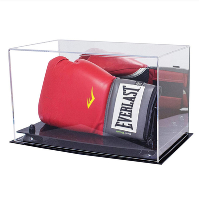 Umweltfreundliche Acrylrollbehälter klären Acryllucite-Boxhandschuh-Einkommen