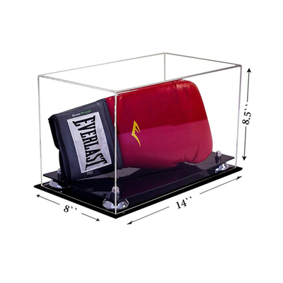 Umweltfreundliche Acrylrollbehälter klären Acryllucite-Boxhandschuh-Einkommen