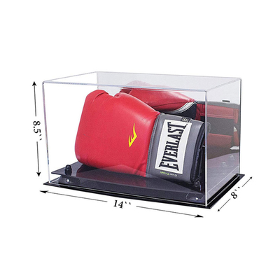 Umweltfreundliche Acrylrollbehälter klären Acryllucite-Boxhandschuh-Einkommen