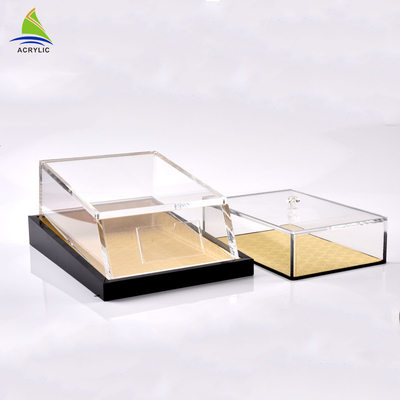Förderndes Acrylmagazin-transparentes Plexiglas-Acrylrechteck-Kasten
