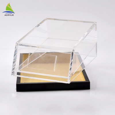 Förderndes Acrylmagazin-transparentes Plexiglas-Acrylrechteck-Kasten