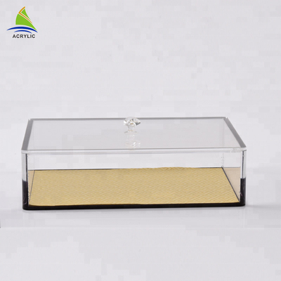Prägungscountertop-Acrylmagazin-Geschenk-Ginseng-Kasten-Siebdruck-Drucken