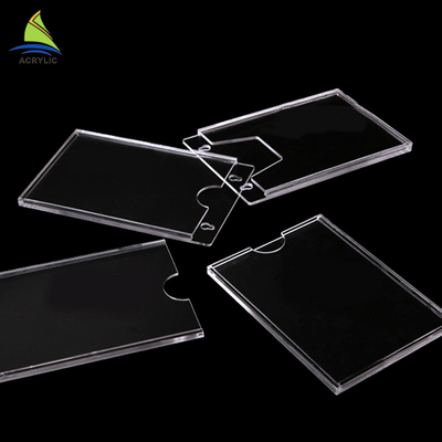 Qualitäts-Garantie-Schreibtisch-Zeichen-Halter-Karten-Anzeigen-Acrylaufkleber-Stand auf Tabelle