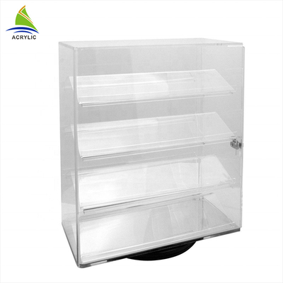 Kleinacryleinkommen-Boden-Plexiglas-Verkaufsmöbel-Kasten-Kristallpolnisch