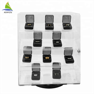 Glanz Acrylcountertop-Einkommen-Schmuck-Verkaufsmöbel für Ausstellungsraum-Entwurf