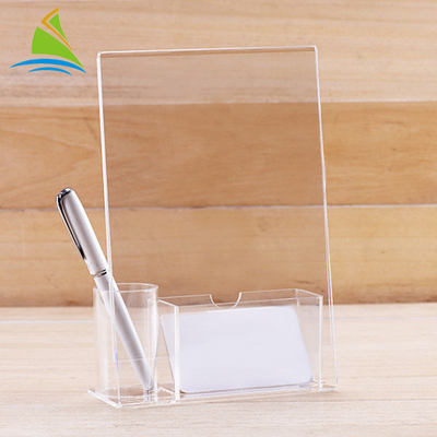 Modernes kundengebundenes frei Lösliches im mehrfachen organischen Acrylumbau-Halter auf Tabelle
