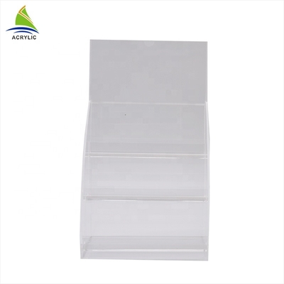 Moderner Acrylbroschüren-Halter, Acrylbroschüren-Halter für Büro CCC-Bescheinigung