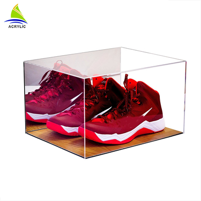 Fördernde große Acrylturnschuh-Schaukarton-/Nike-Acrylausstellungsstände