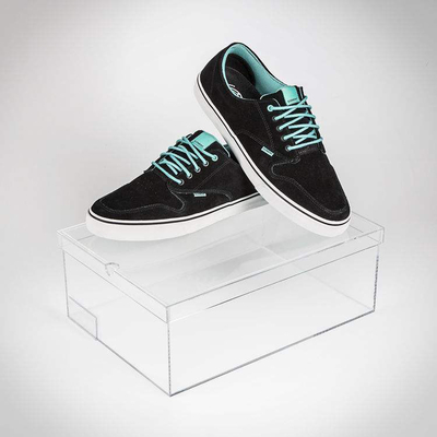 Fördernde große Acrylturnschuh-Schaukarton-/Nike-Acrylausstellungsstände