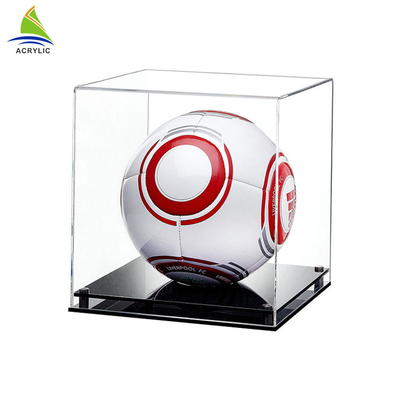 Transparenter Fußball-Acrylschaukarton Soems, Kugelhelm-Einkommen