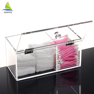 1L klären Baumwollauflage und Q - Spitzen-Organisator-Baumwollacrylputzlappen-Halter