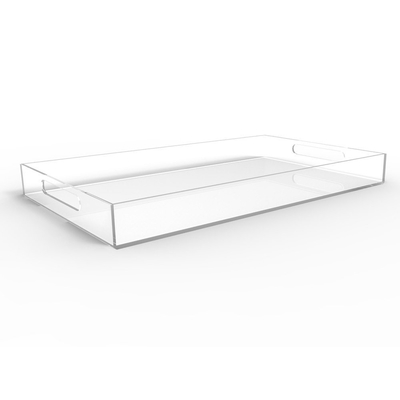 Hohe transparente Acrylnahrungsmittelumhüllungs-Behälter mit Griff SGS-ISO