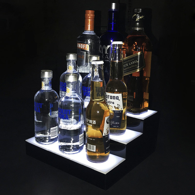 Kundengebundene geführte Leuchtkasten-Wein-Flaschen-Acrylanzeige gemacht von 3mm Material