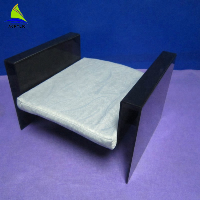 Soem-Fabrik-Versorgungs-Designer-Acrylbett/Schlafcouch für den Schoßhund handgemacht