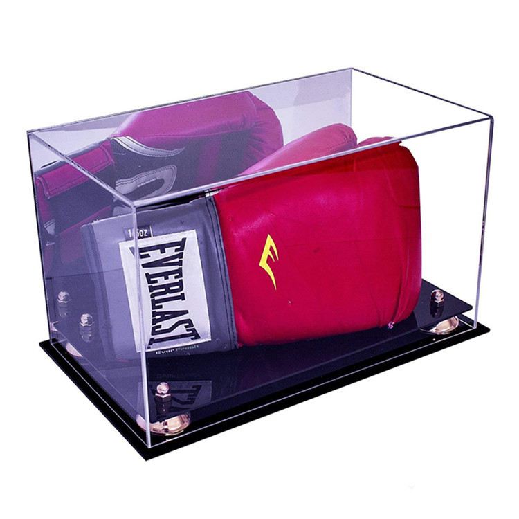 Umweltfreundlicher deluxer Acrylboxhandschuh-Schaukarton W11- X D8- x H8.5-Zoll