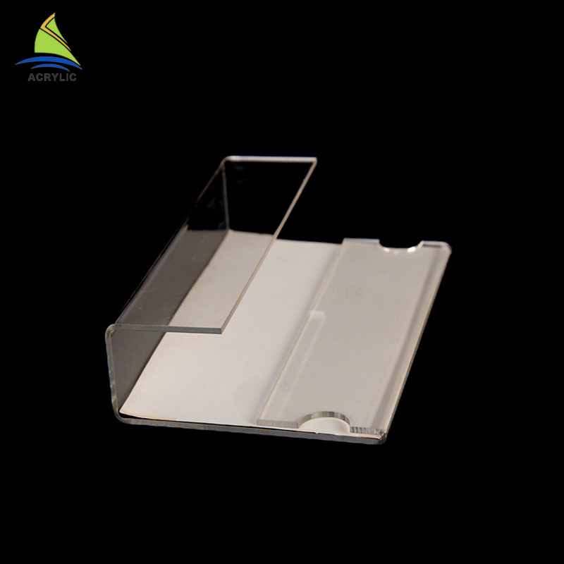 Ursprünglicher Fabrik-Namensschild-kundenspezifischer leerer Acrylumbau-Halter