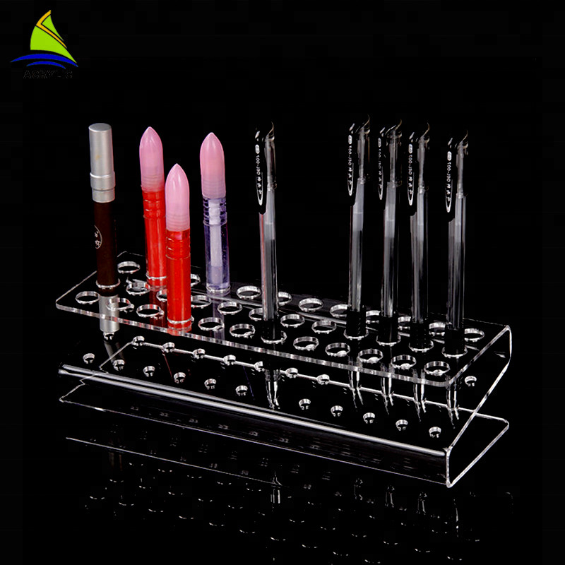 Berufsacrylprodukt-Ausstellungsstand-Tabellen-Organisator-Acrylgeschäfts-Stift-Halter